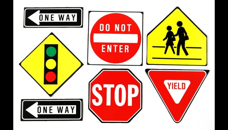 اشارات قواعد القيادة - قوانين القيادة في كندا
