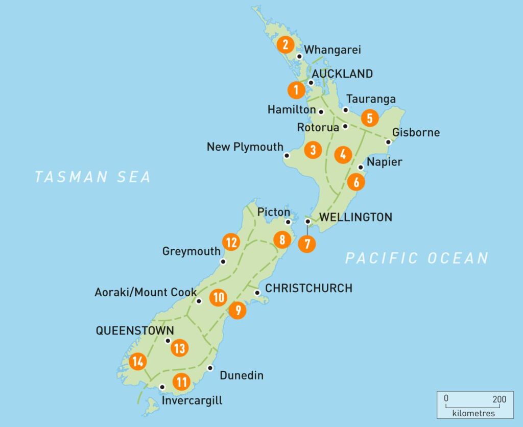 معلومات غريبة عن نيوزيلندا 