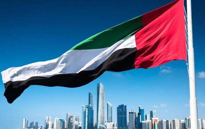علم دولة الإمارات - تأشيرة العمل الحر في الإمارات العربية المتحدة