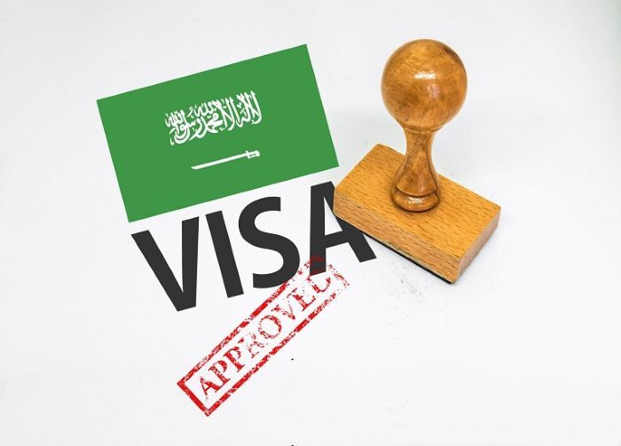 ختم تأشيرة المملكة العربية السعودية