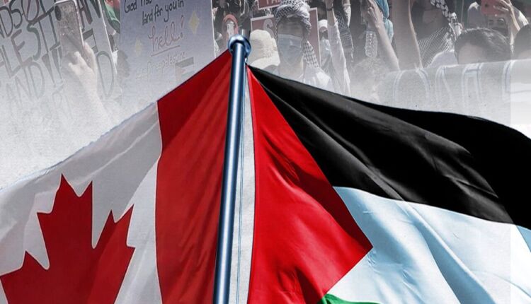 علم كندا وفلسطين - الهجرة إلى كندا من فلسطين