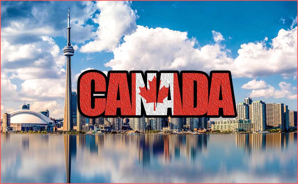 إحدى المدن الكندية مع كلمة كندا باللغة الإنكليزية - الهجرة إلى كندا من مصر