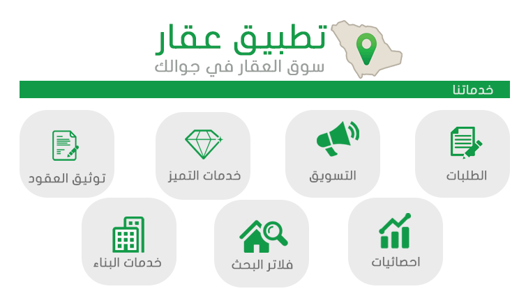 تطبيق عقار أحد أفضل تطبيقات العقار في السعودية